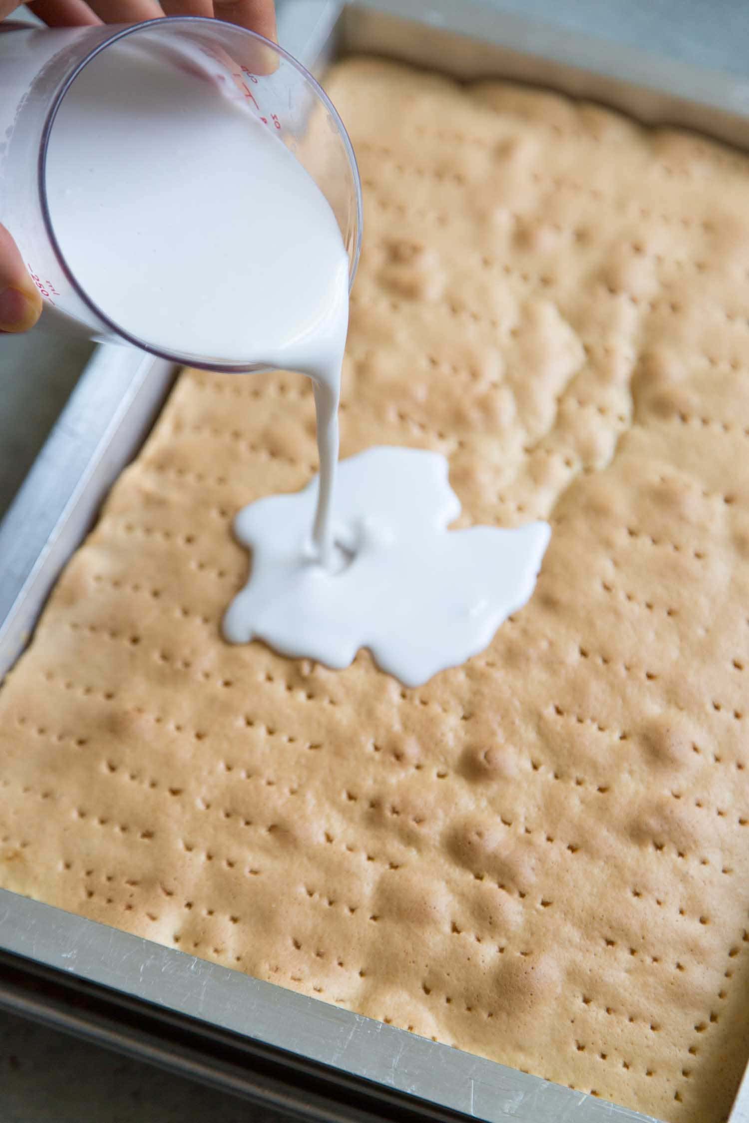 Mango Coconut Sheet Cake