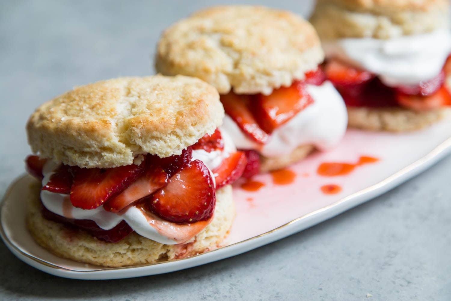 Balsamic Strawberry Shortcake