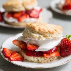 Balsamic Strawberry Shortcake