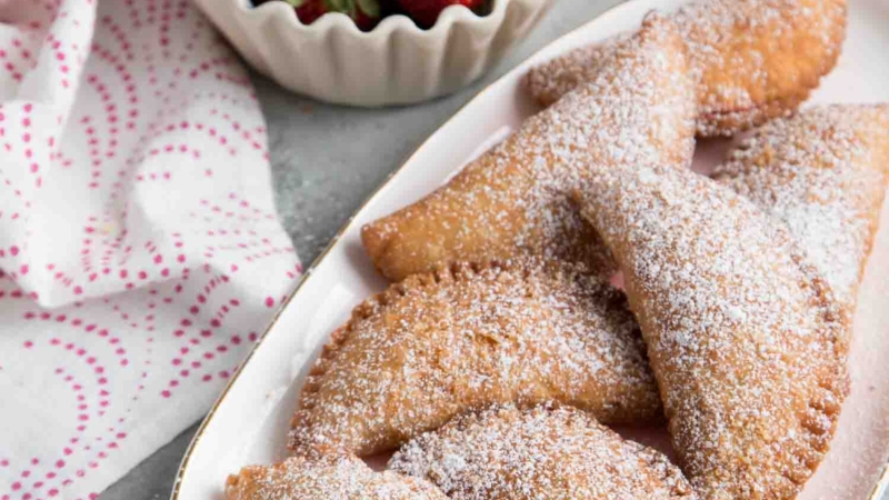 Fried Strawberry Hand Pies