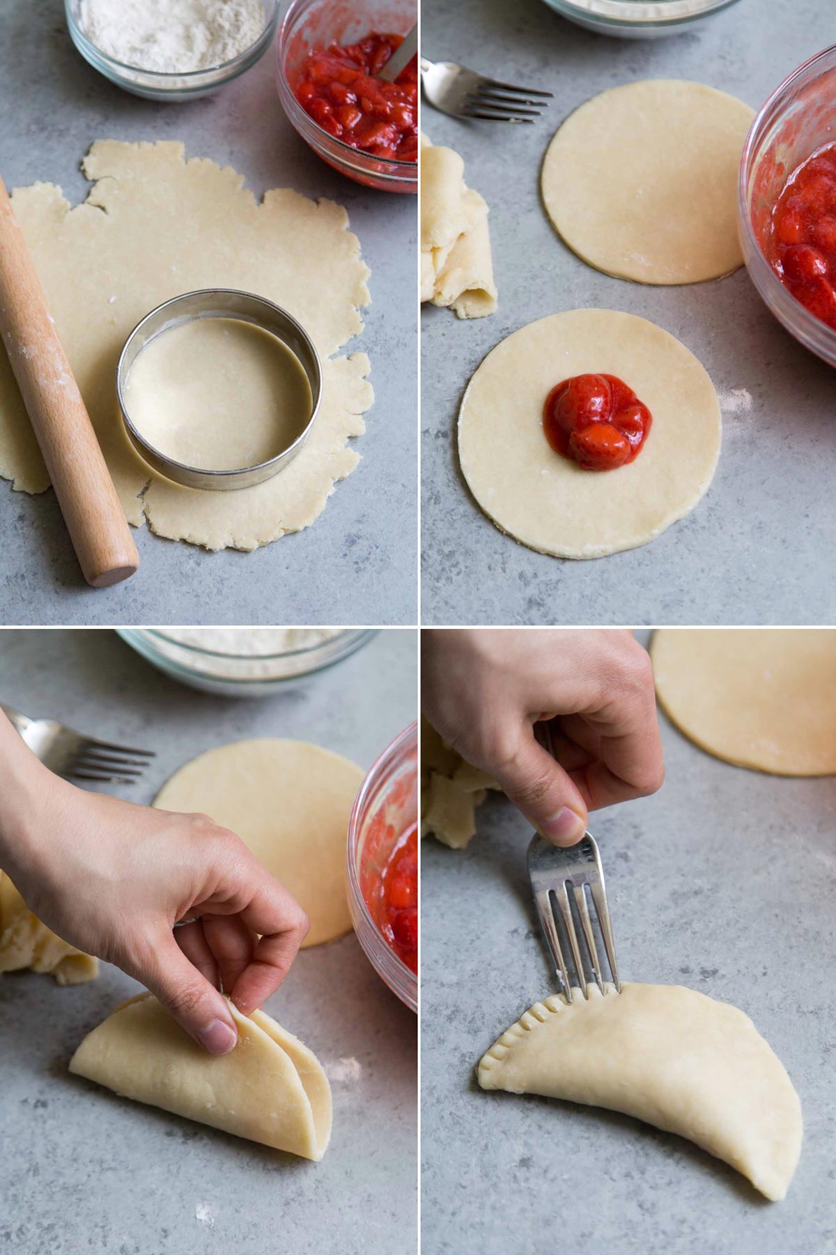 Fried Strawberry Hand Pies