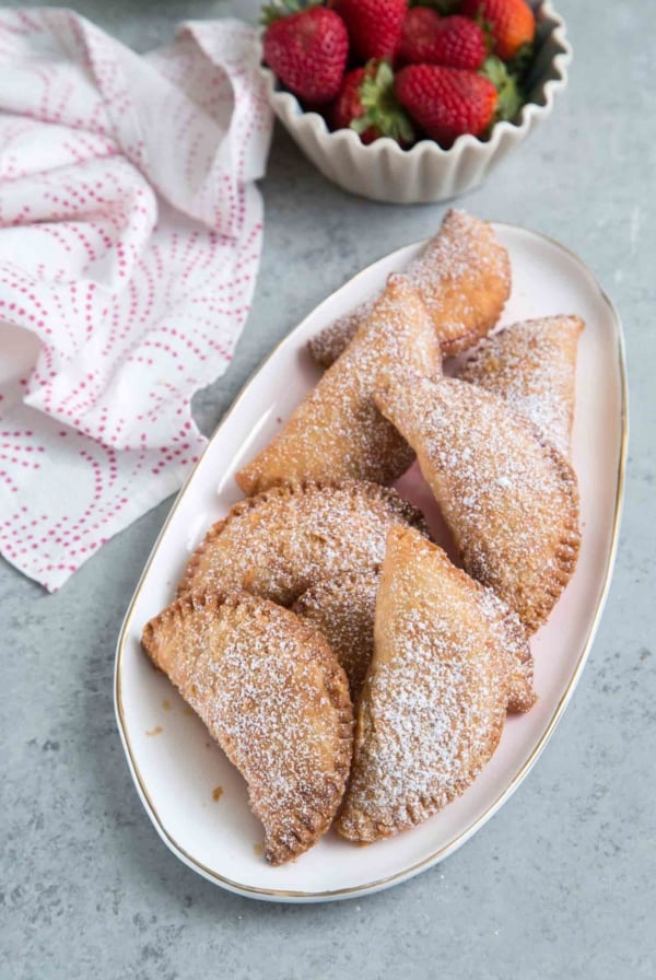 Fried Strawberry Hand Pies
