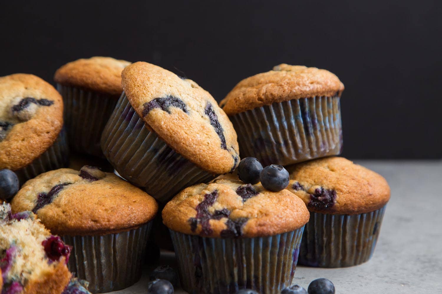 Banana Blueberry Muffins