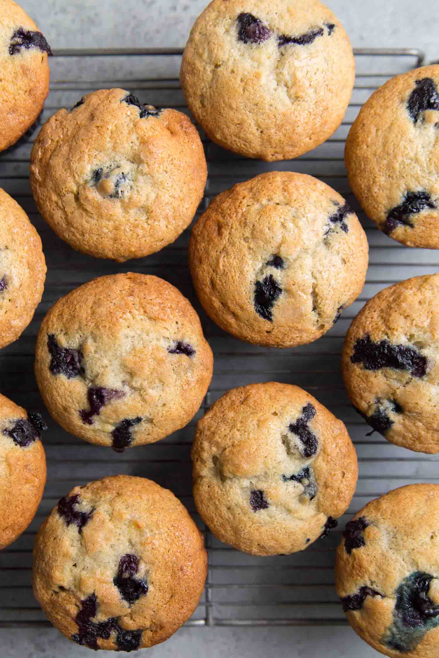 Banana Blueberry Muffins- The Little Epicurean