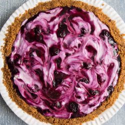 Blueberry Icebox Pie