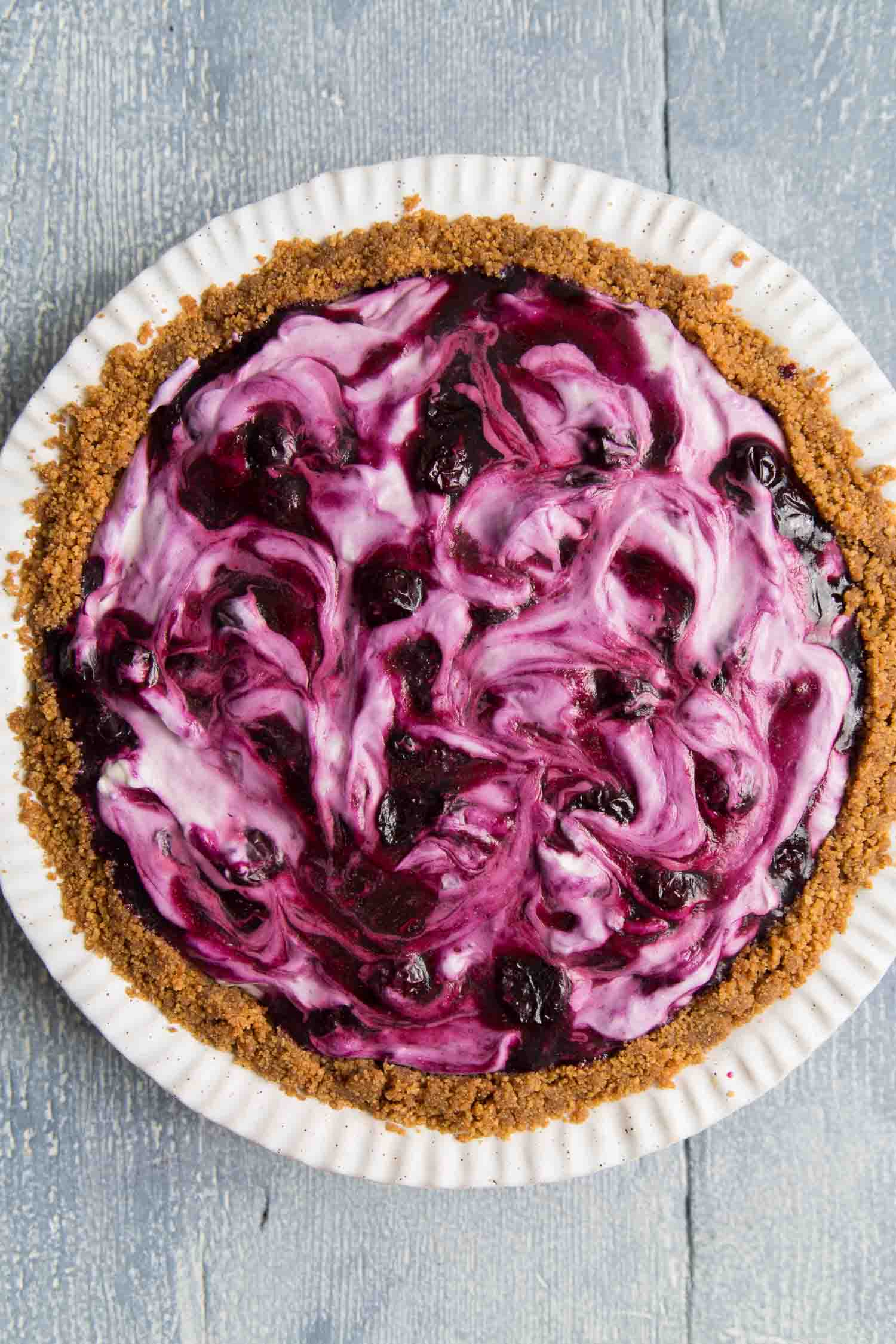 Blueberry Icebox Pie