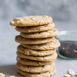 White Chocolate Earl Grey Cookies