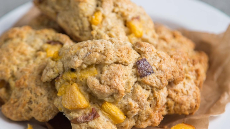 Nectarine Scones