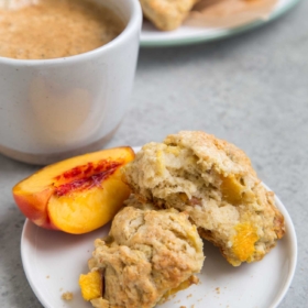 Nectarine Scones