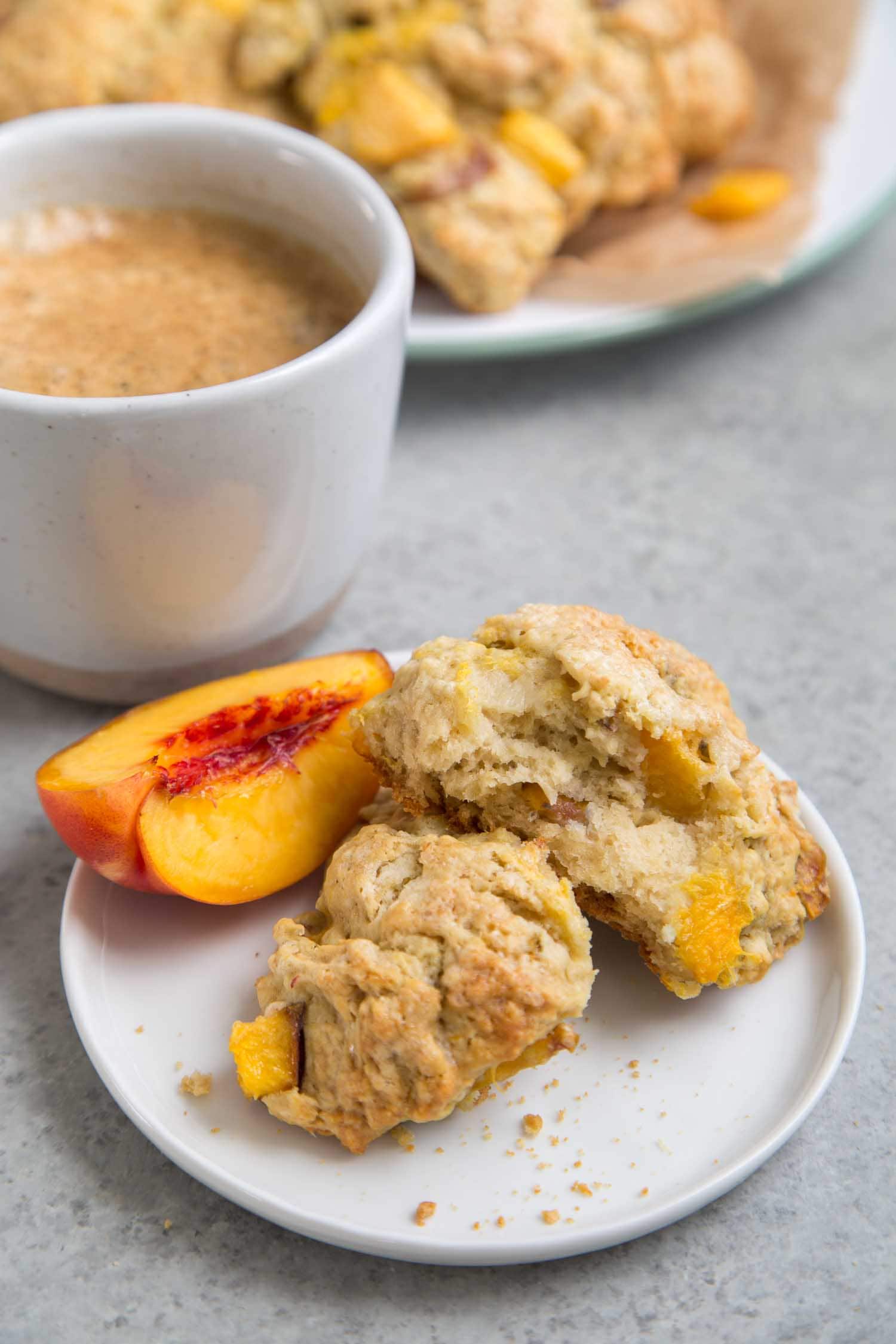 Nectarine Scones