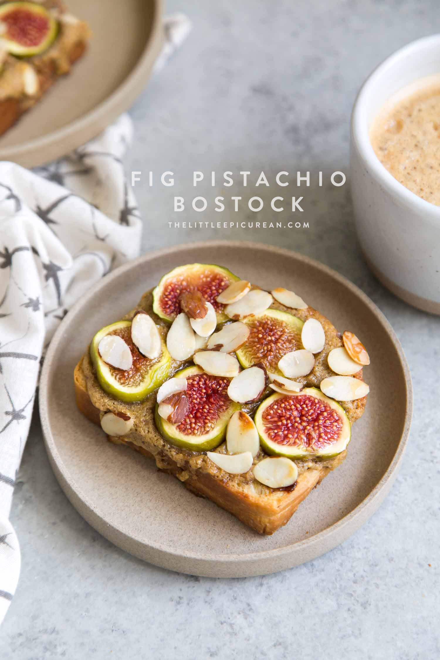 Fig Pistachio Bostock