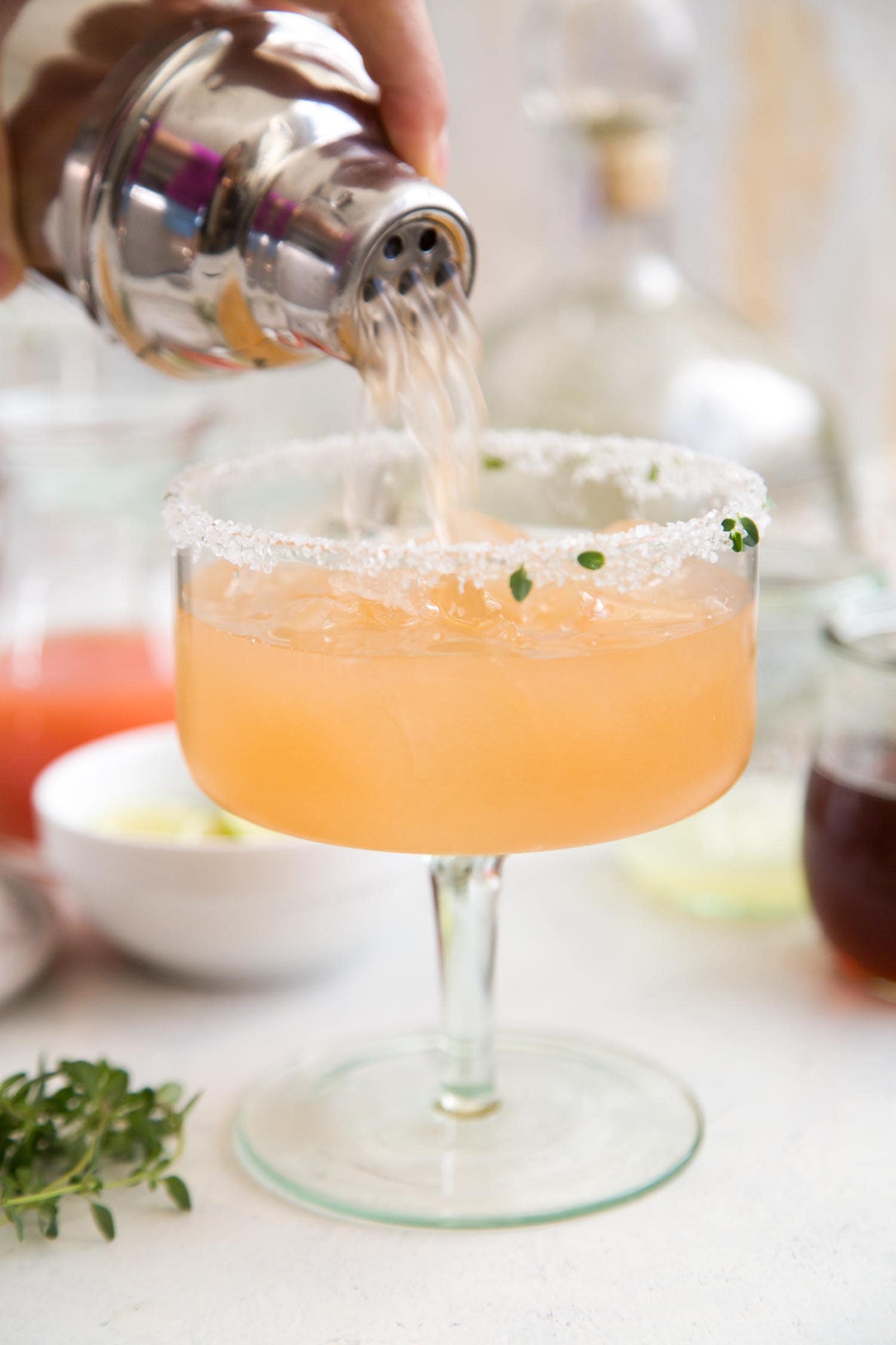 Honey Thyme Margarita