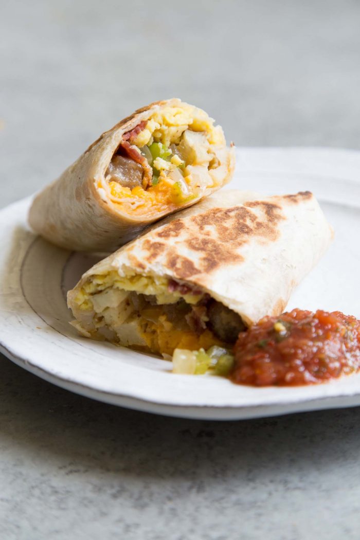 Frozen Breakfast Burritos The Little Epicurean
