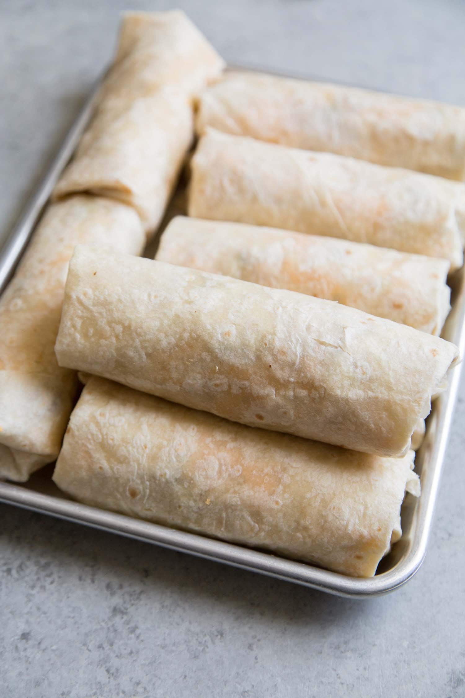 Sausage Bacon Breakfast Burritos (Make Ahead Frozen Breakfast Burritos)