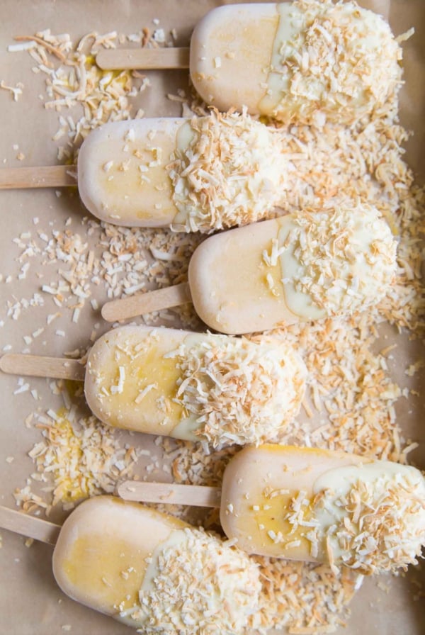 Mango Jackfruit Popsicles