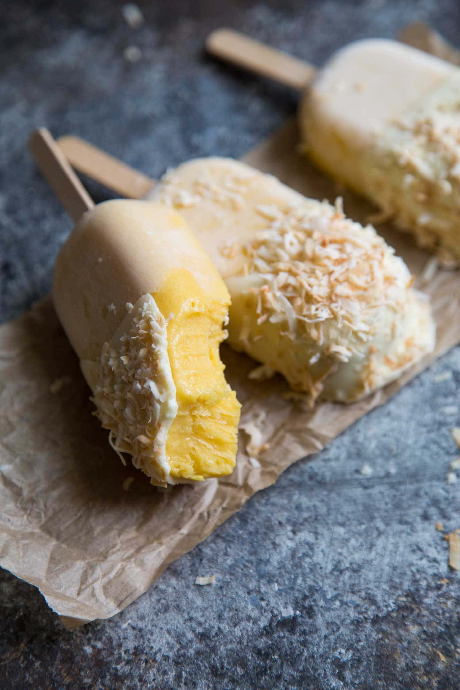 Mango Jackfruit Popsicles