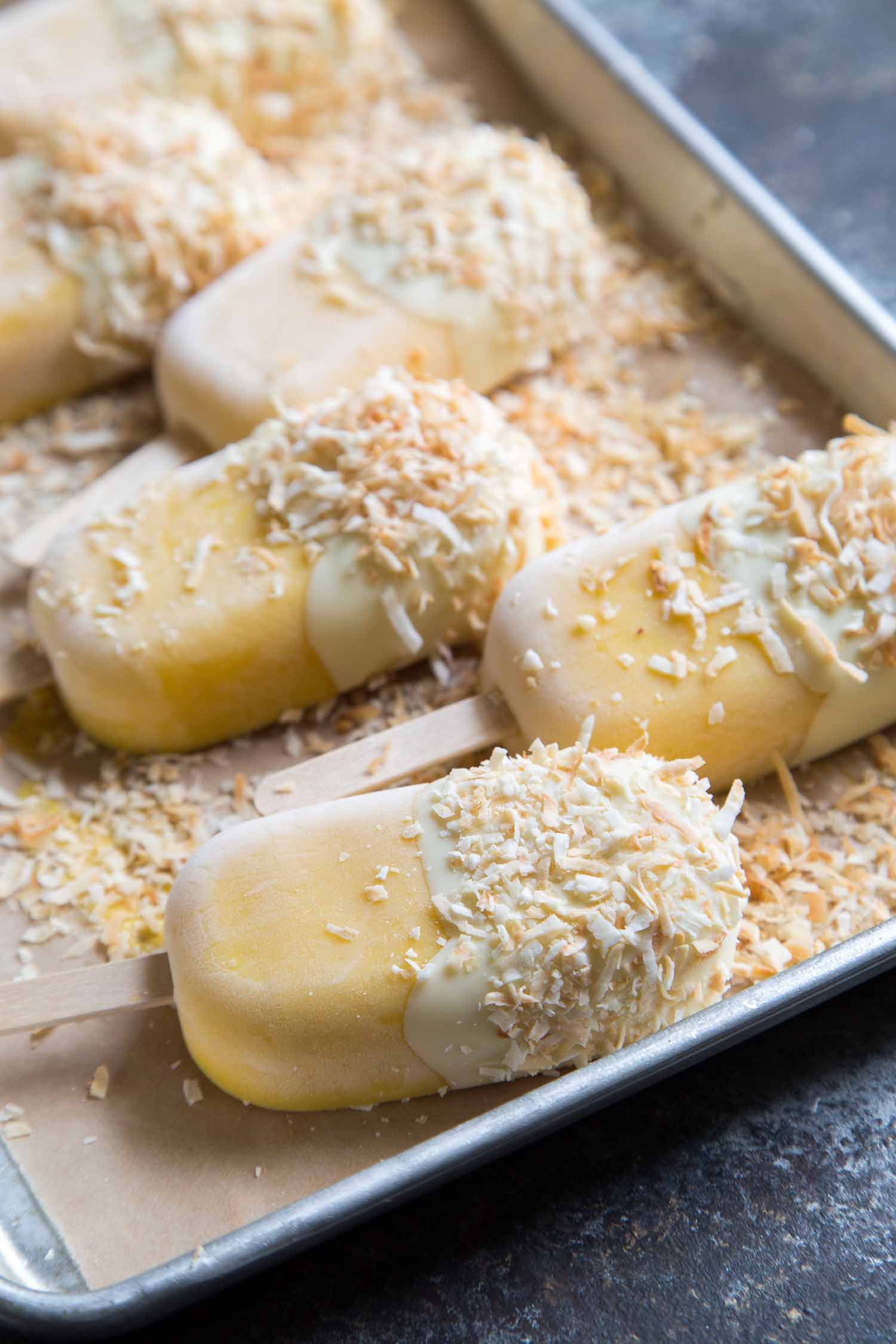 Mango Jackfruit Popsicles