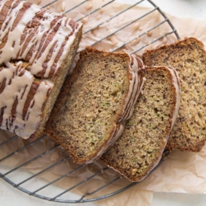 Spiced Zucchini Banana Bread
