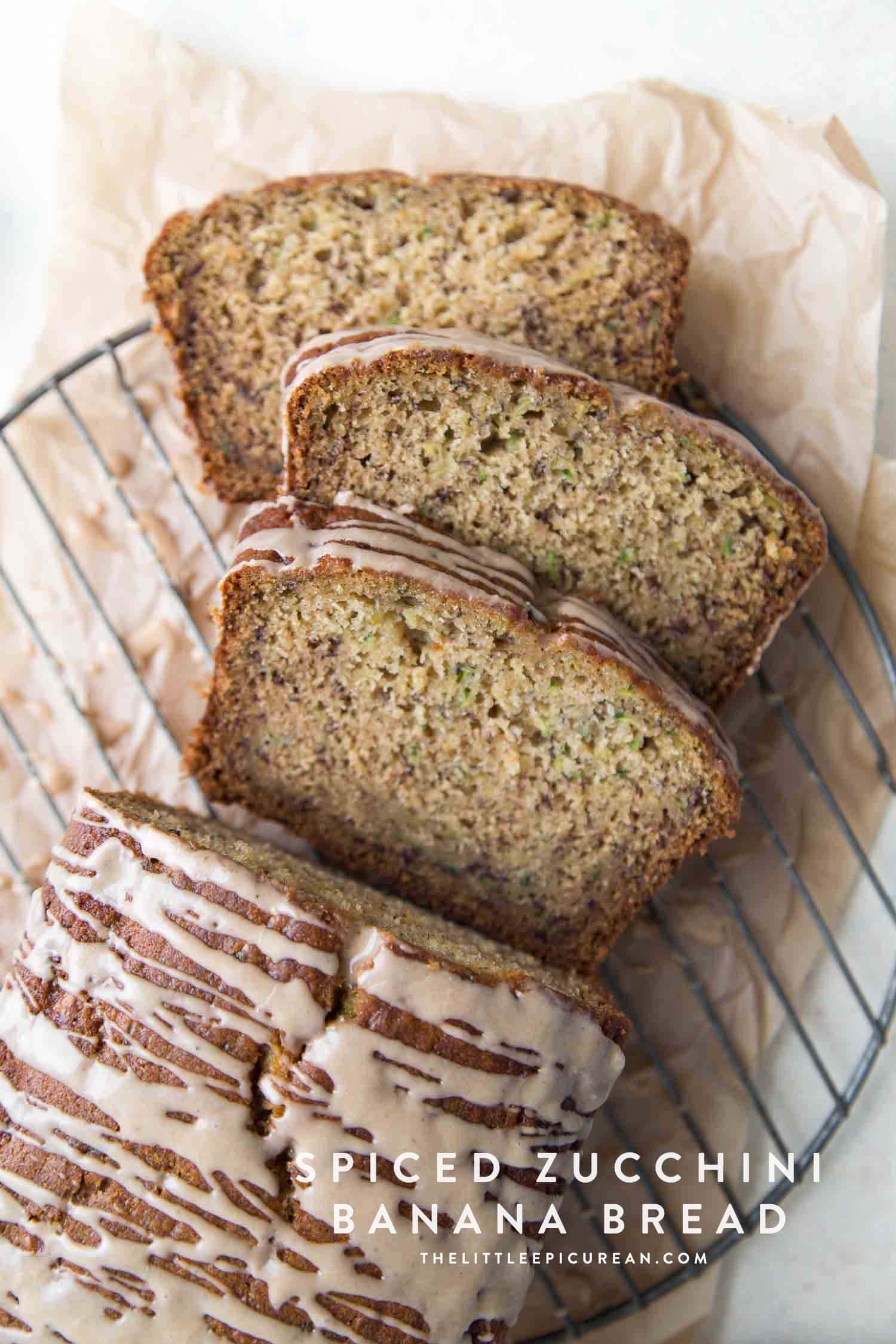 Spiced Zucchini Banana Bread