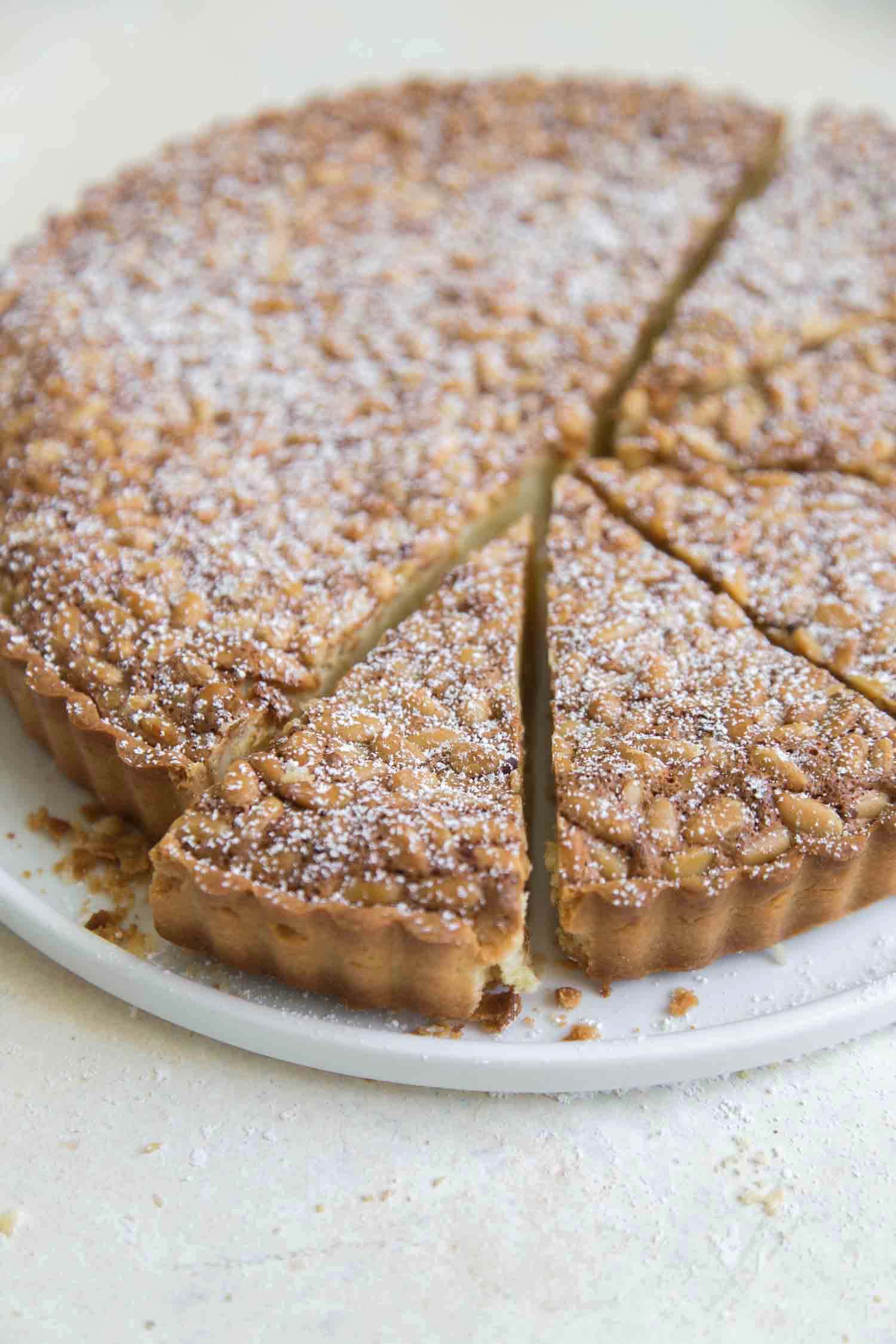 Almond Pine Nut Tart