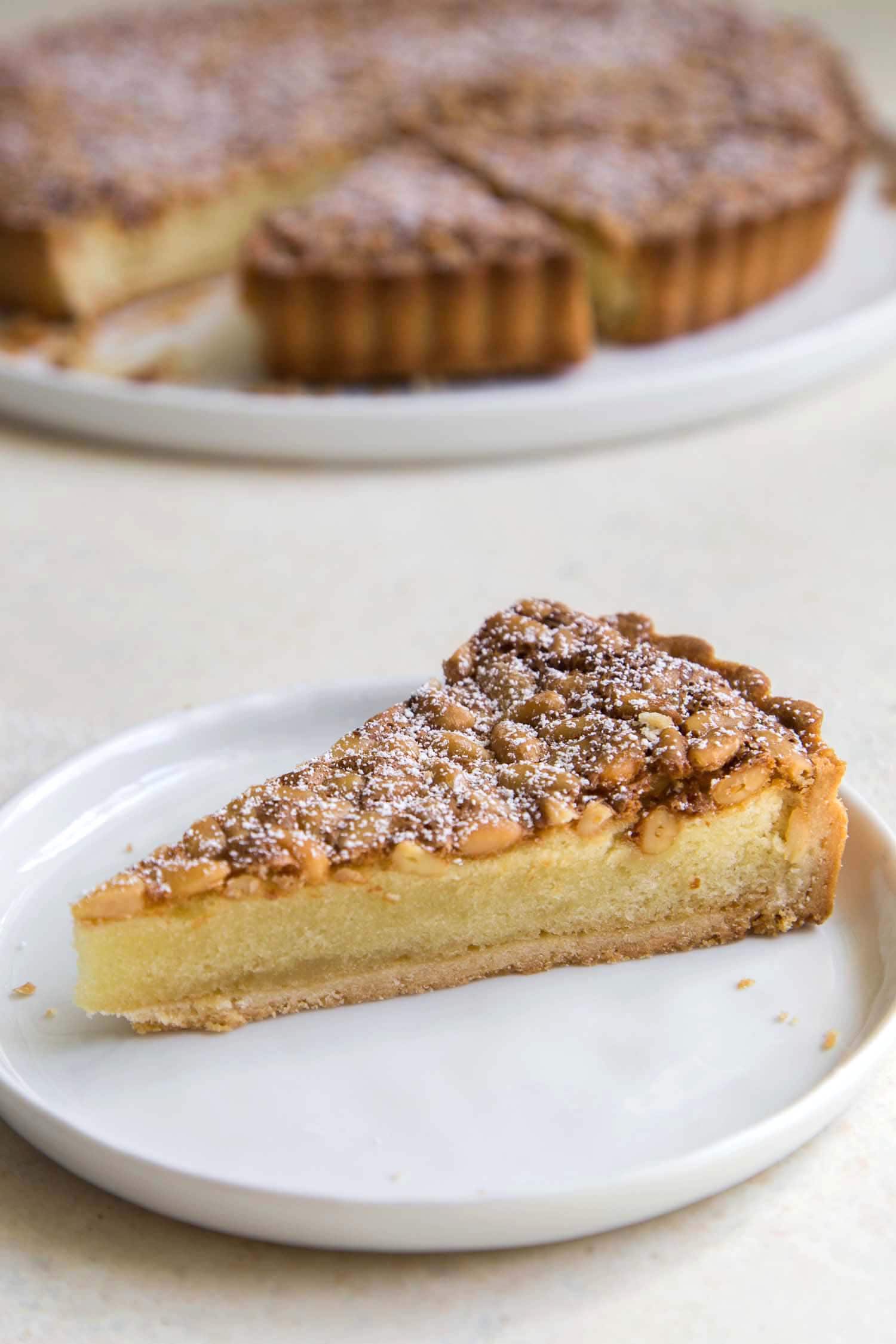 Almond Pine Nut Tart