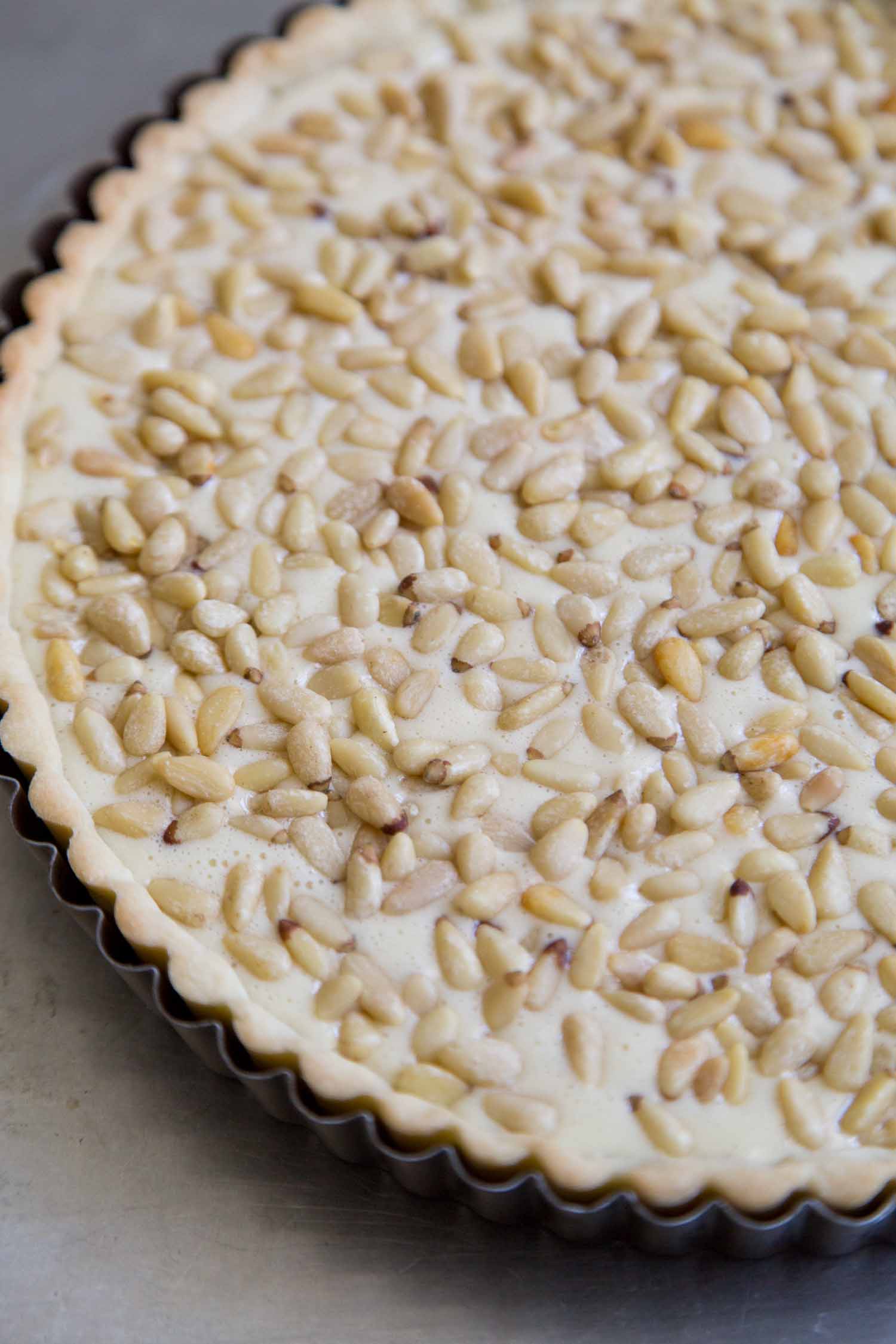 Almond Pine Nut Tart