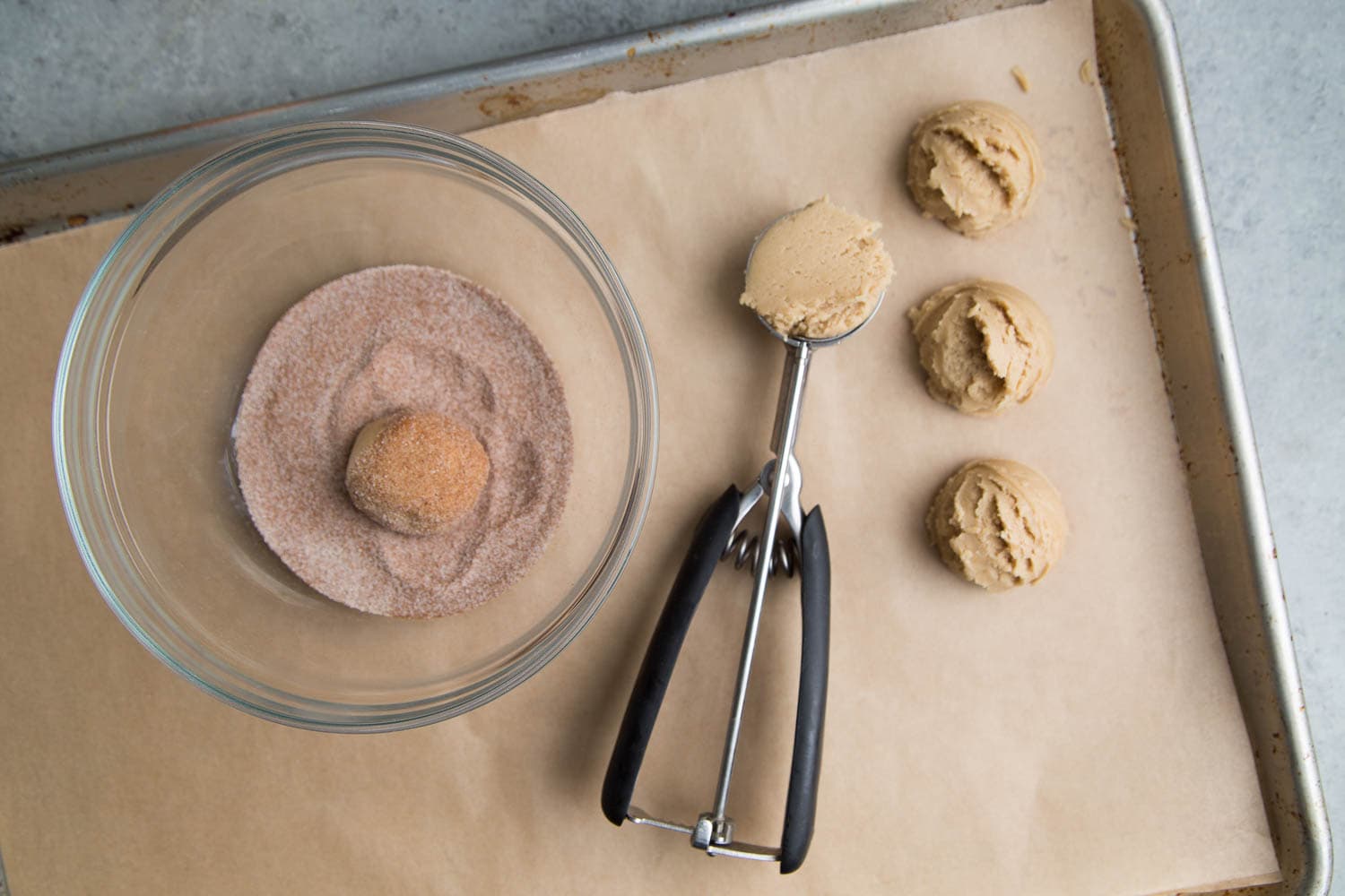 Cookie Butter Snickerdoodle Cookies