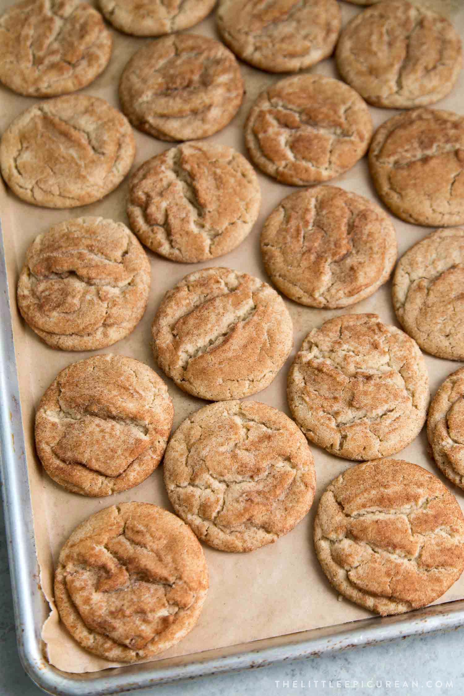 Cookie Butter Snickerdoodle Cookies