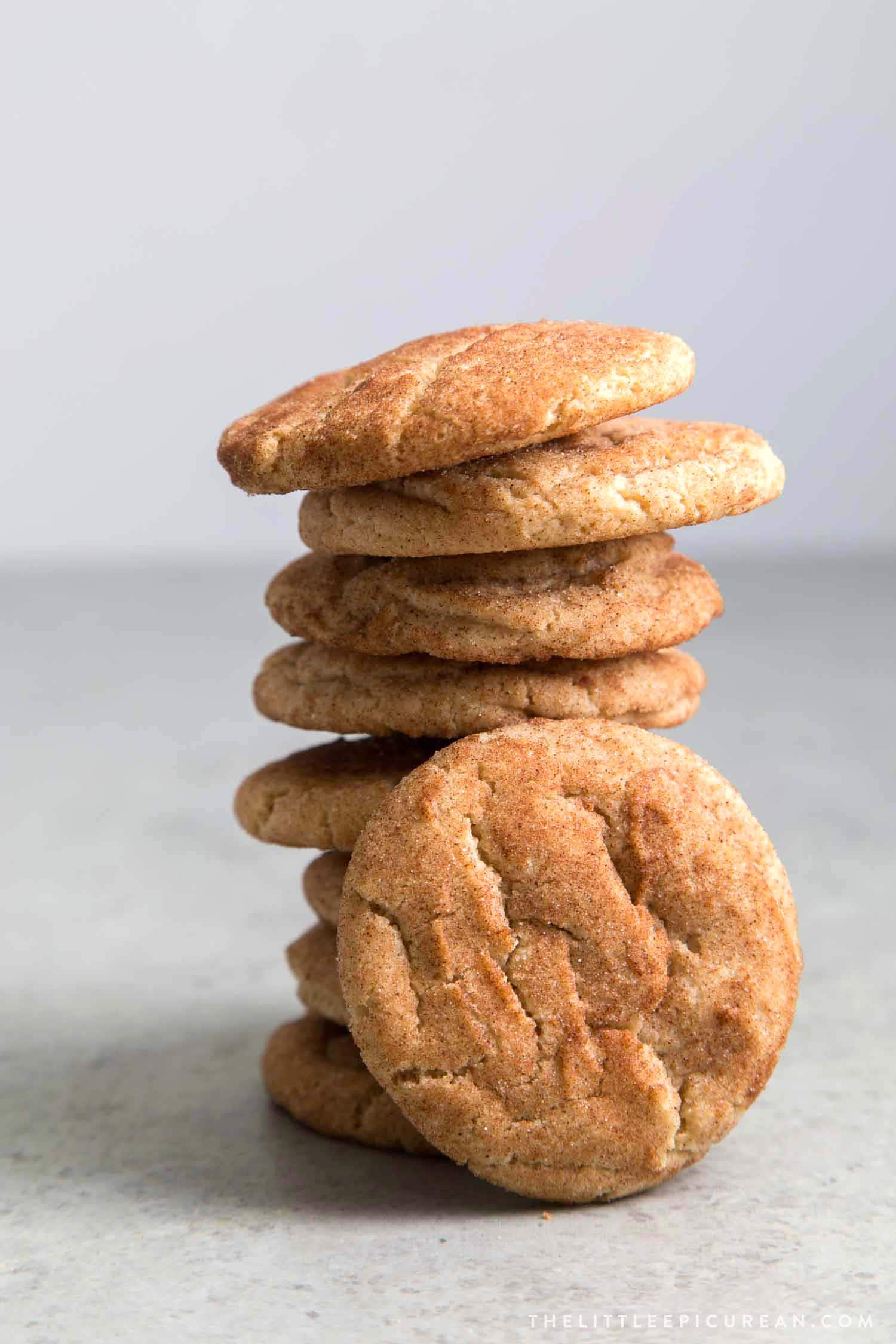 Cookie Butter Snickerdoodle Cookies