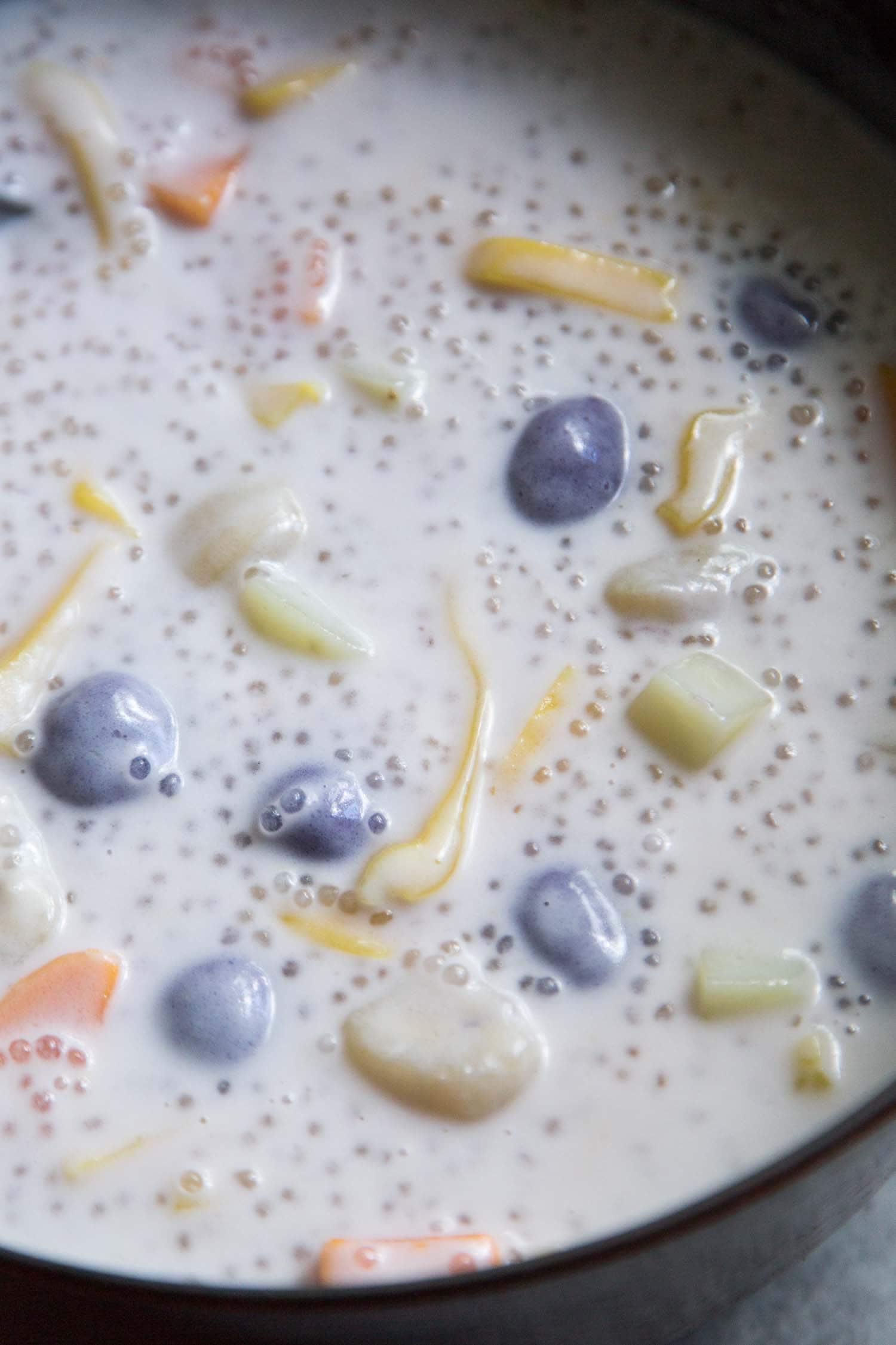 Ginataang Bilo-Bilo: Filipino Coconut Tapioca Pudding - Kitchen