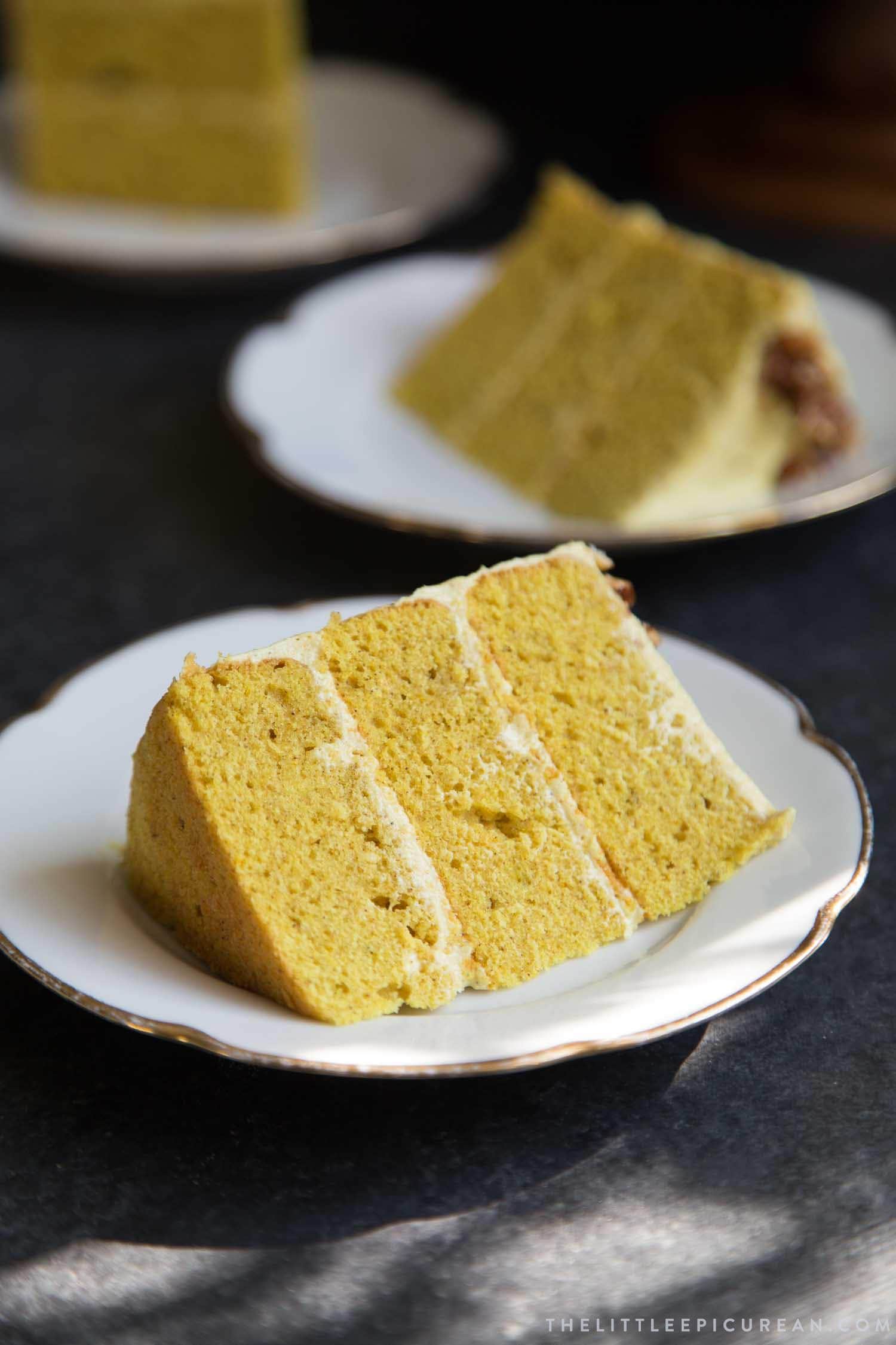 Golden Milk Layer Cake