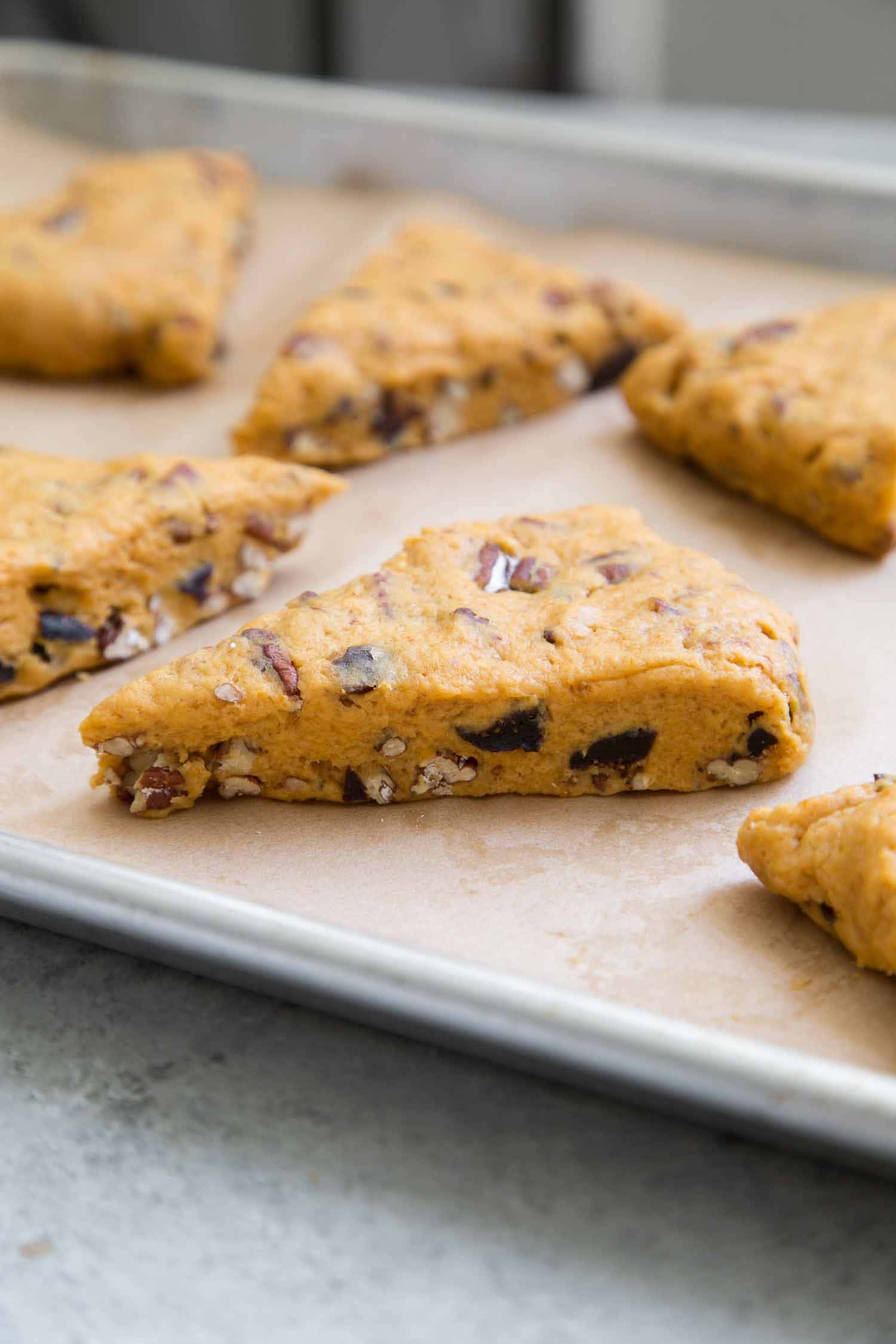 Pecan Pumpkin Scones