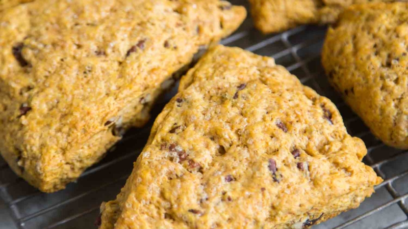 Pecan Pumpkin Scones