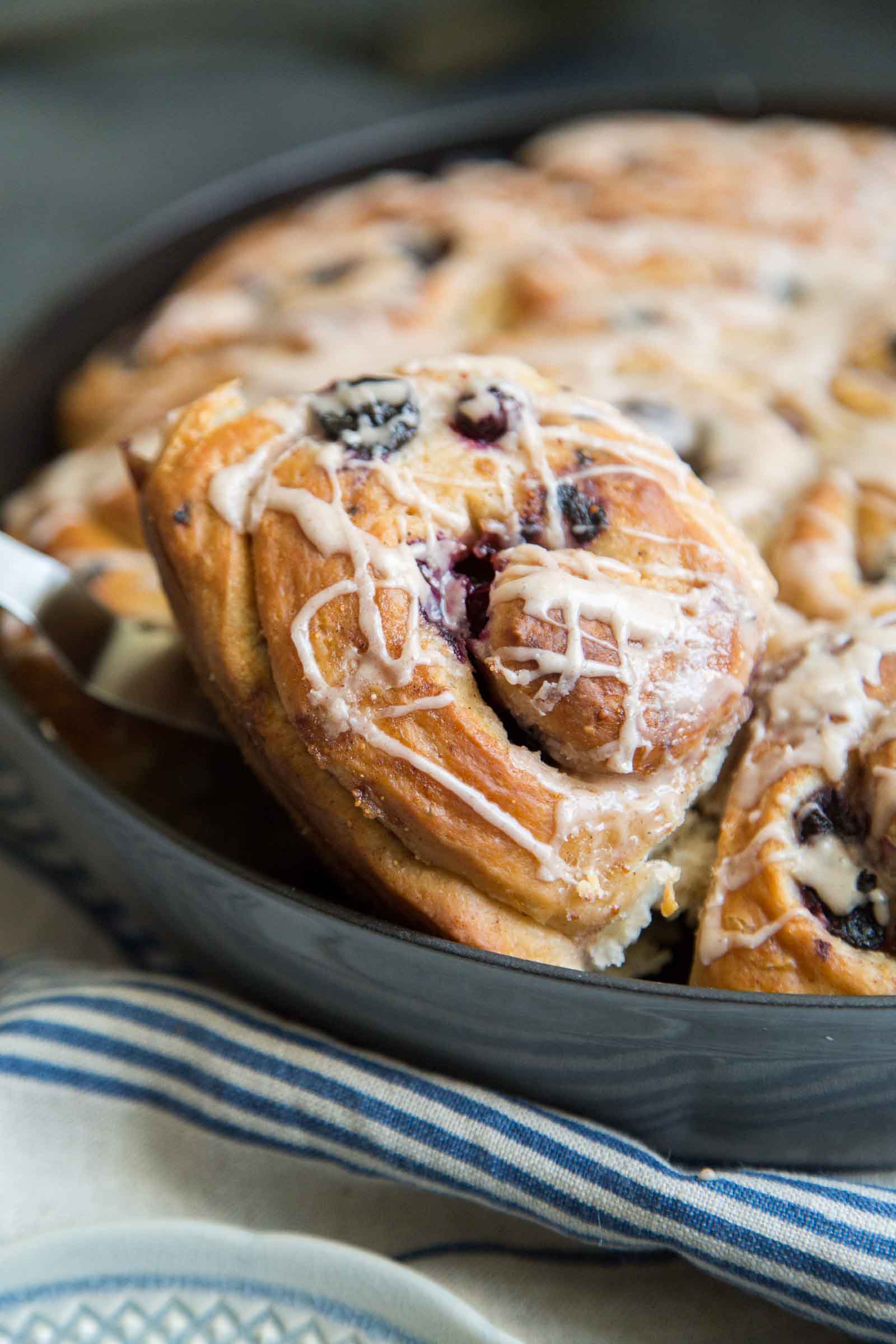 Sweet Blueberry Rolls