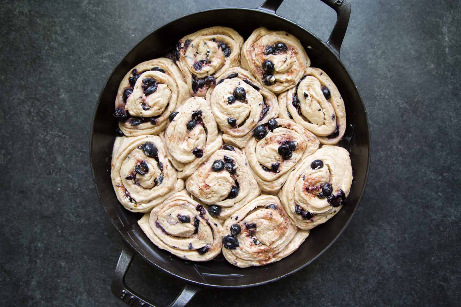 Sweet Blueberry Rolls