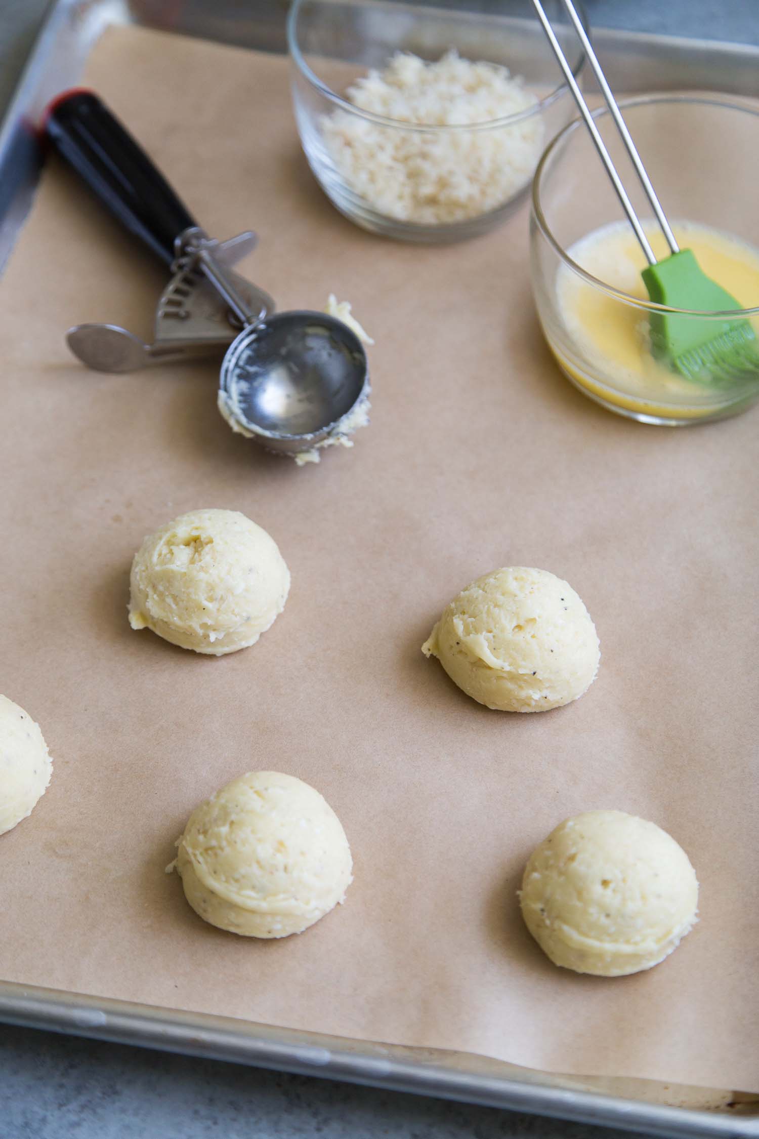 Black Pepper Gougeres