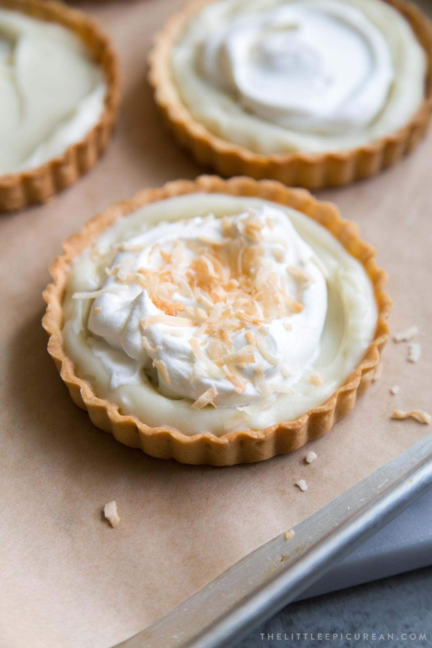 Coconut Cream Tart