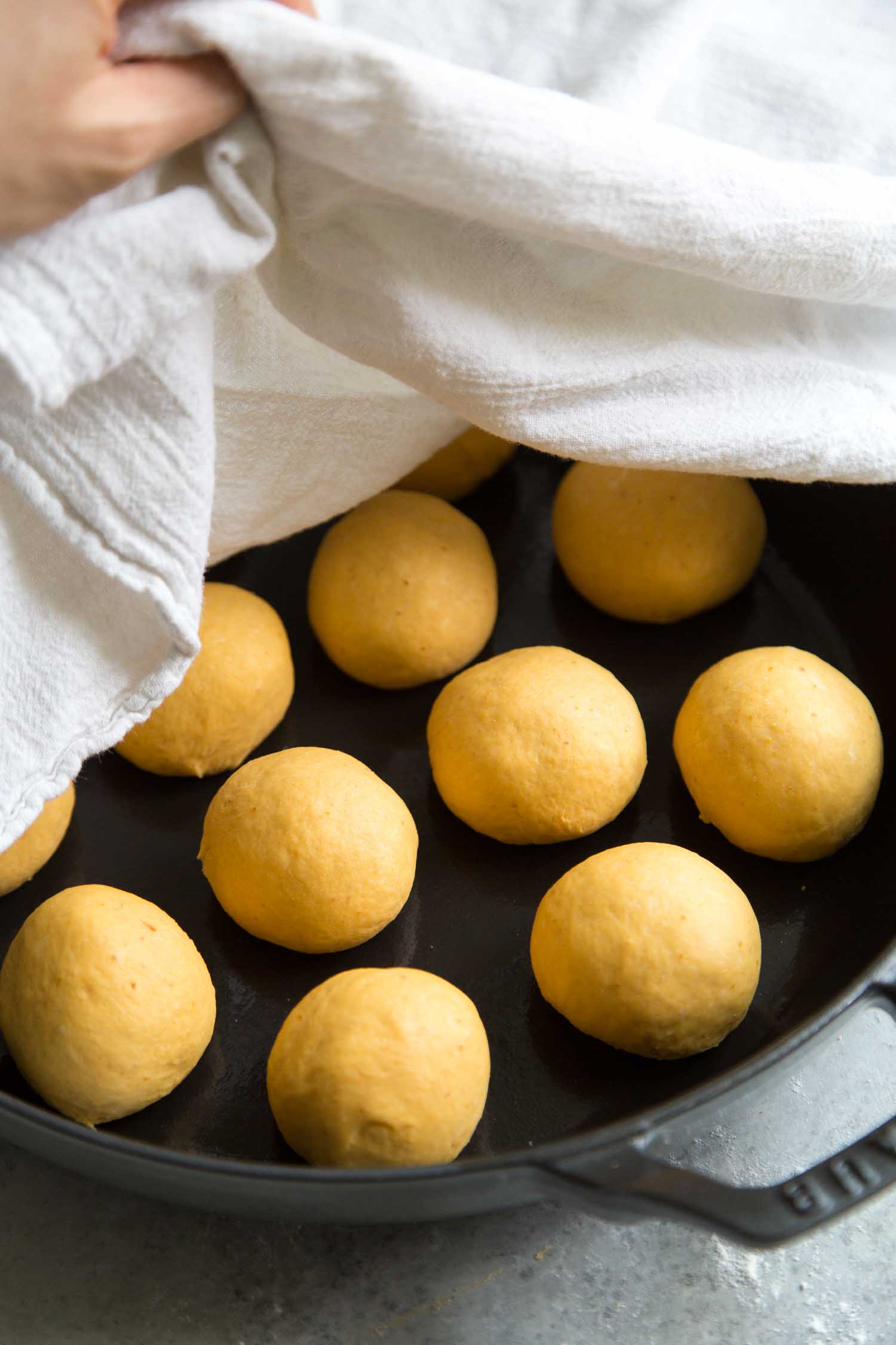 Pumpkin Sandwich Bread Rolls