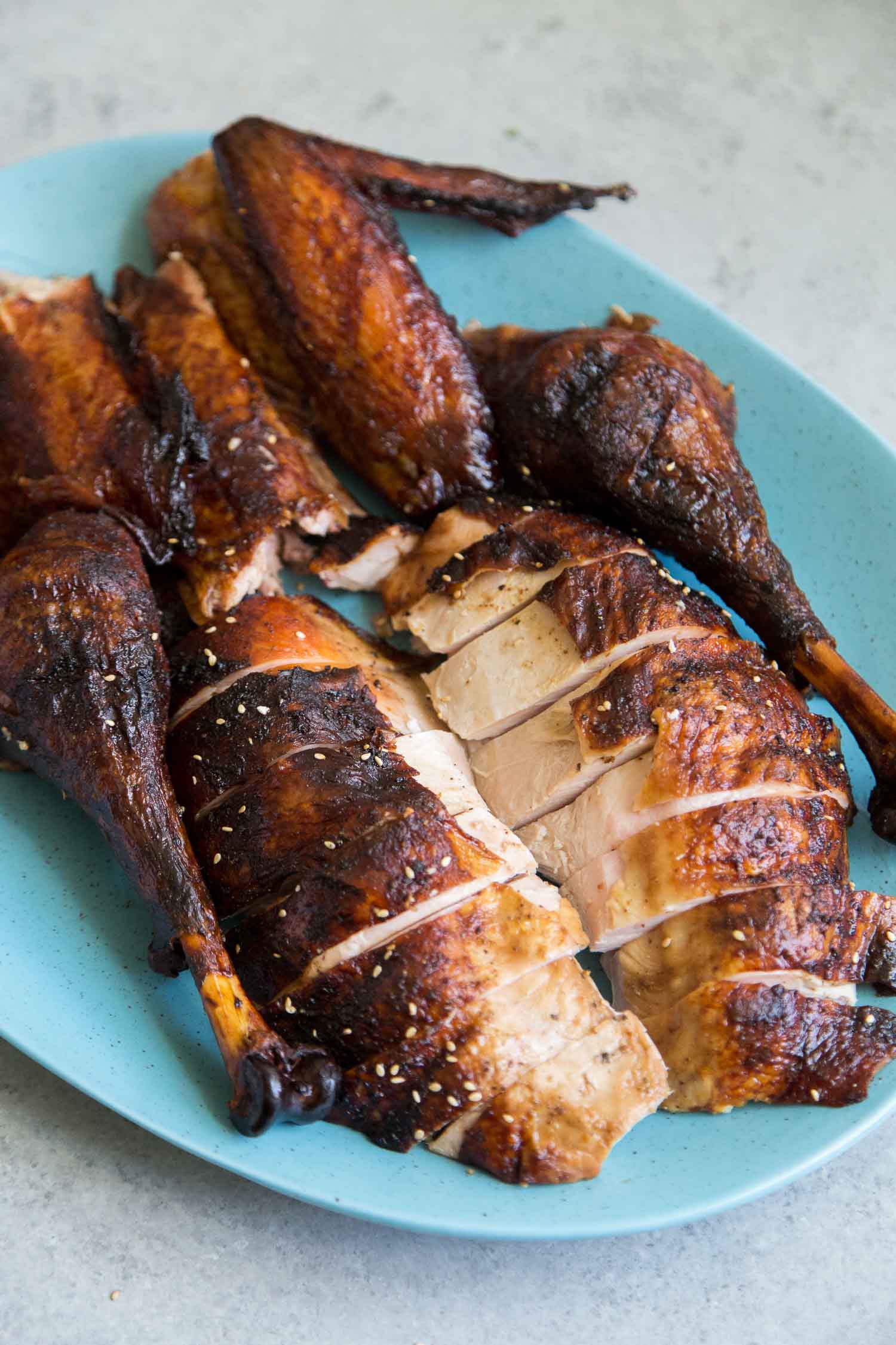 Soy Sauce Roasted Turkey 