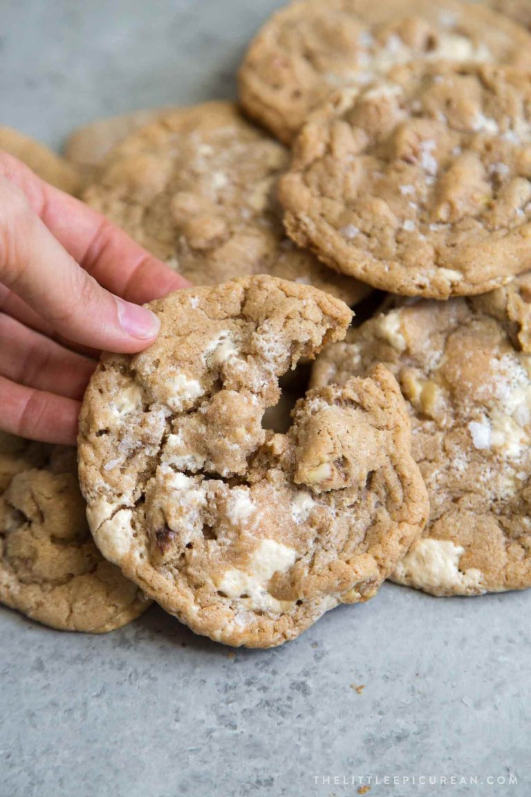 Walnut Halva Cookies The Little Epicurean