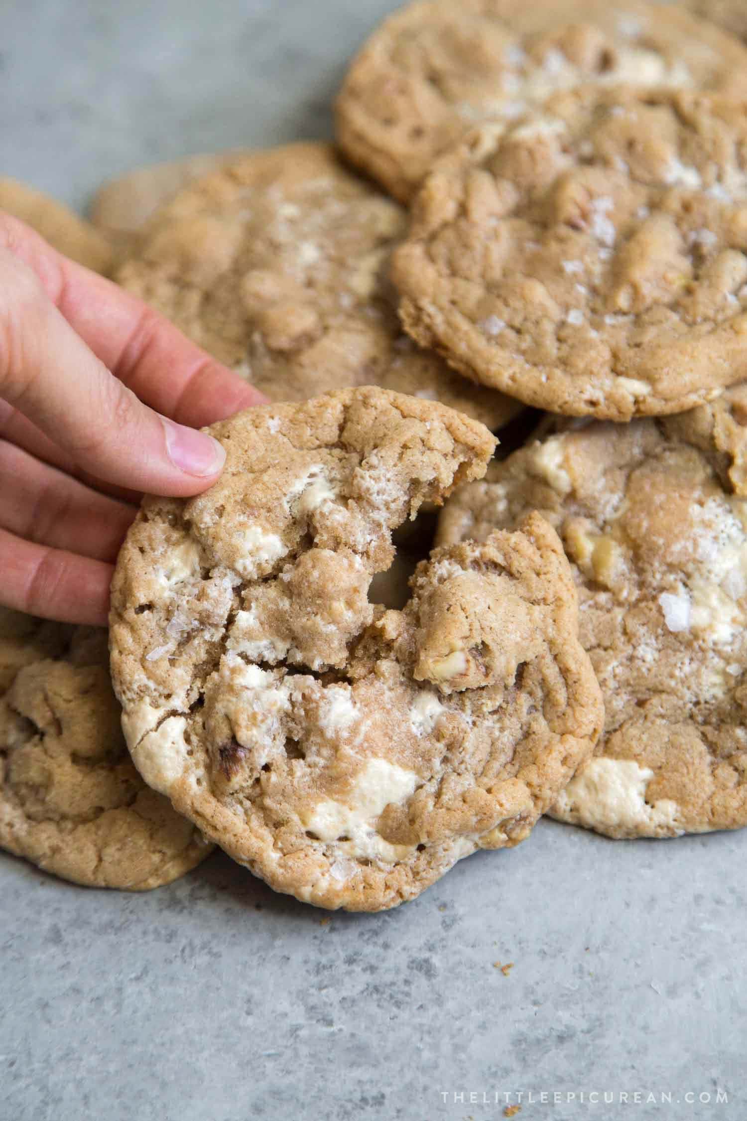 Walnut Halva Cookies