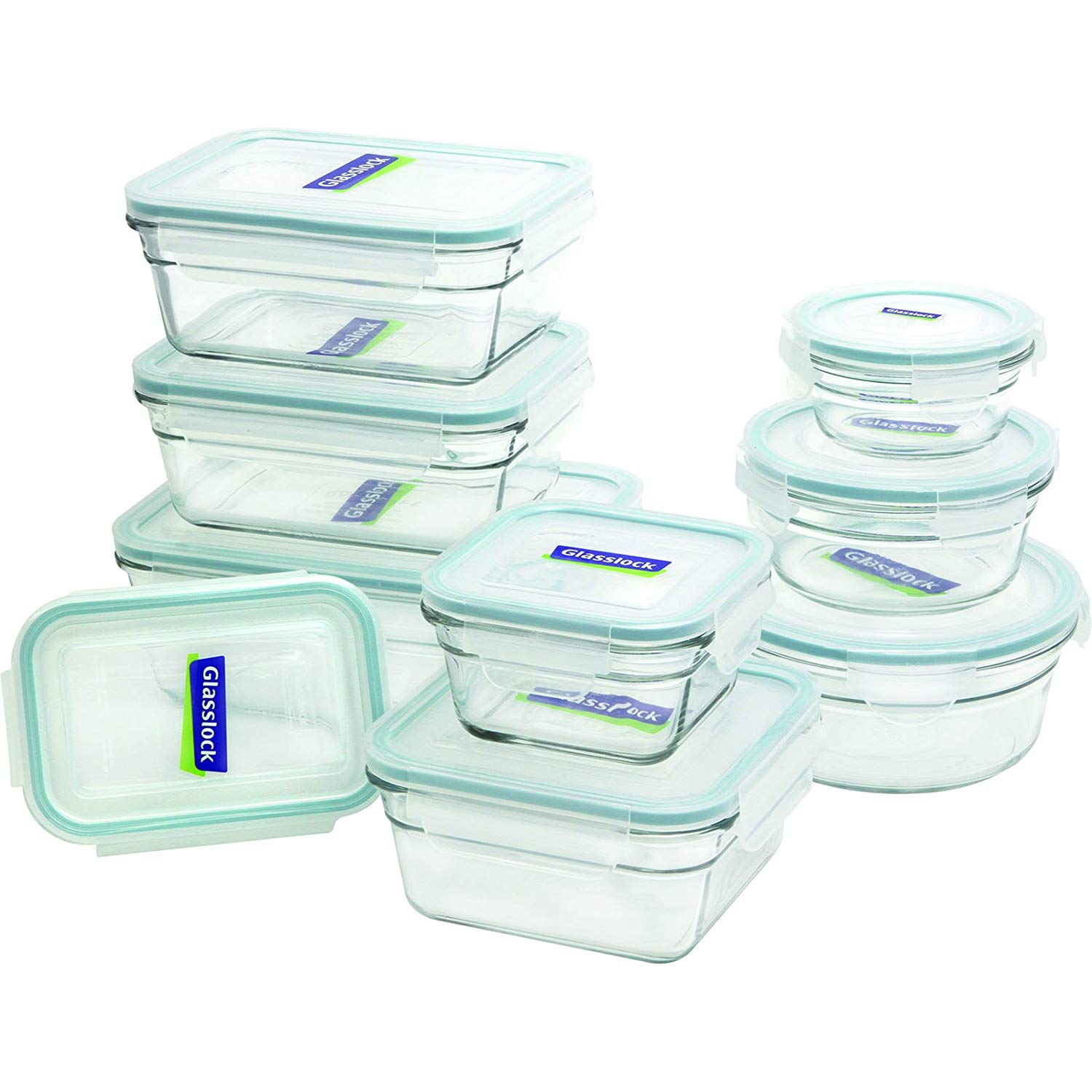 Glass Food Storage Containers with lids