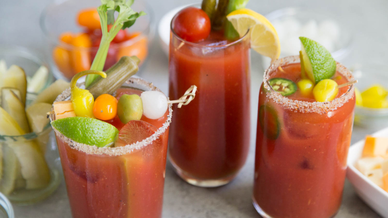 Bloody Mary Cocktail Three Ways