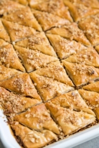 Coconut Walnut Baklava