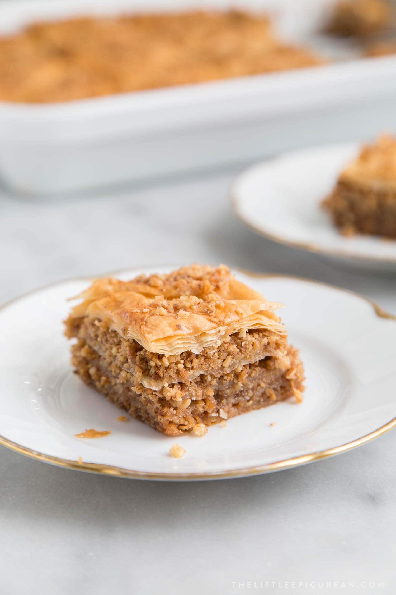 Coconut Walnut Baklava