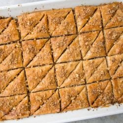 Coconut Walnut Baklava