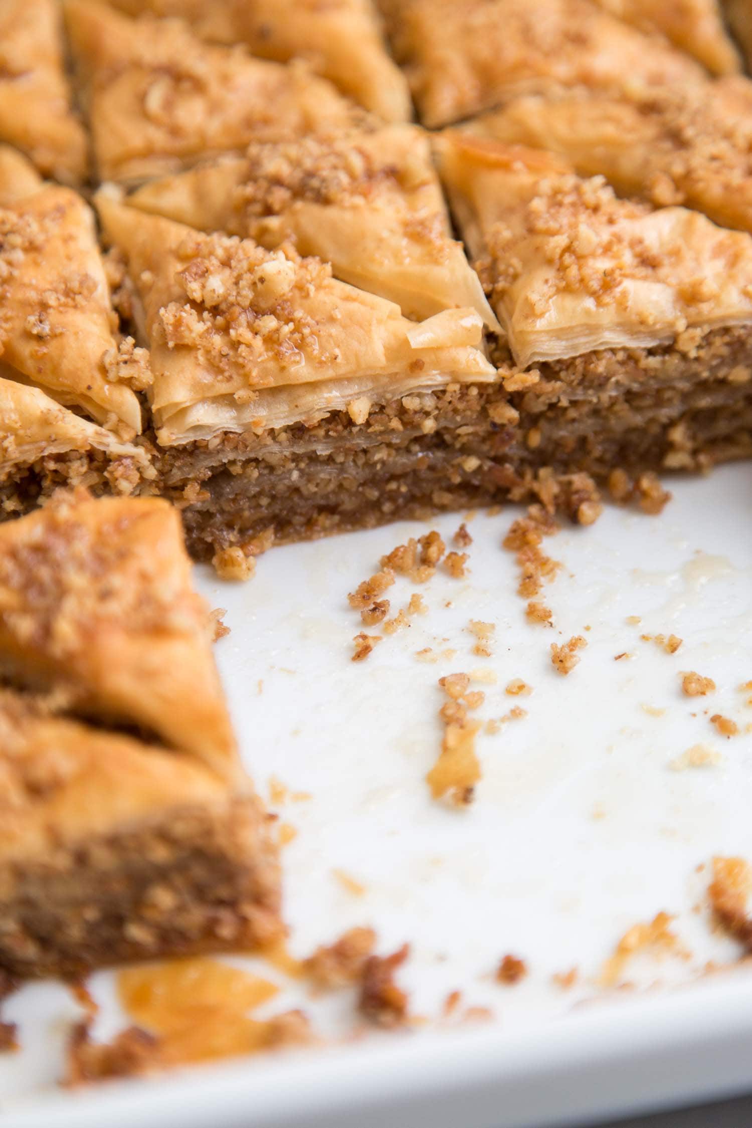 Coconut Walnut Baklava