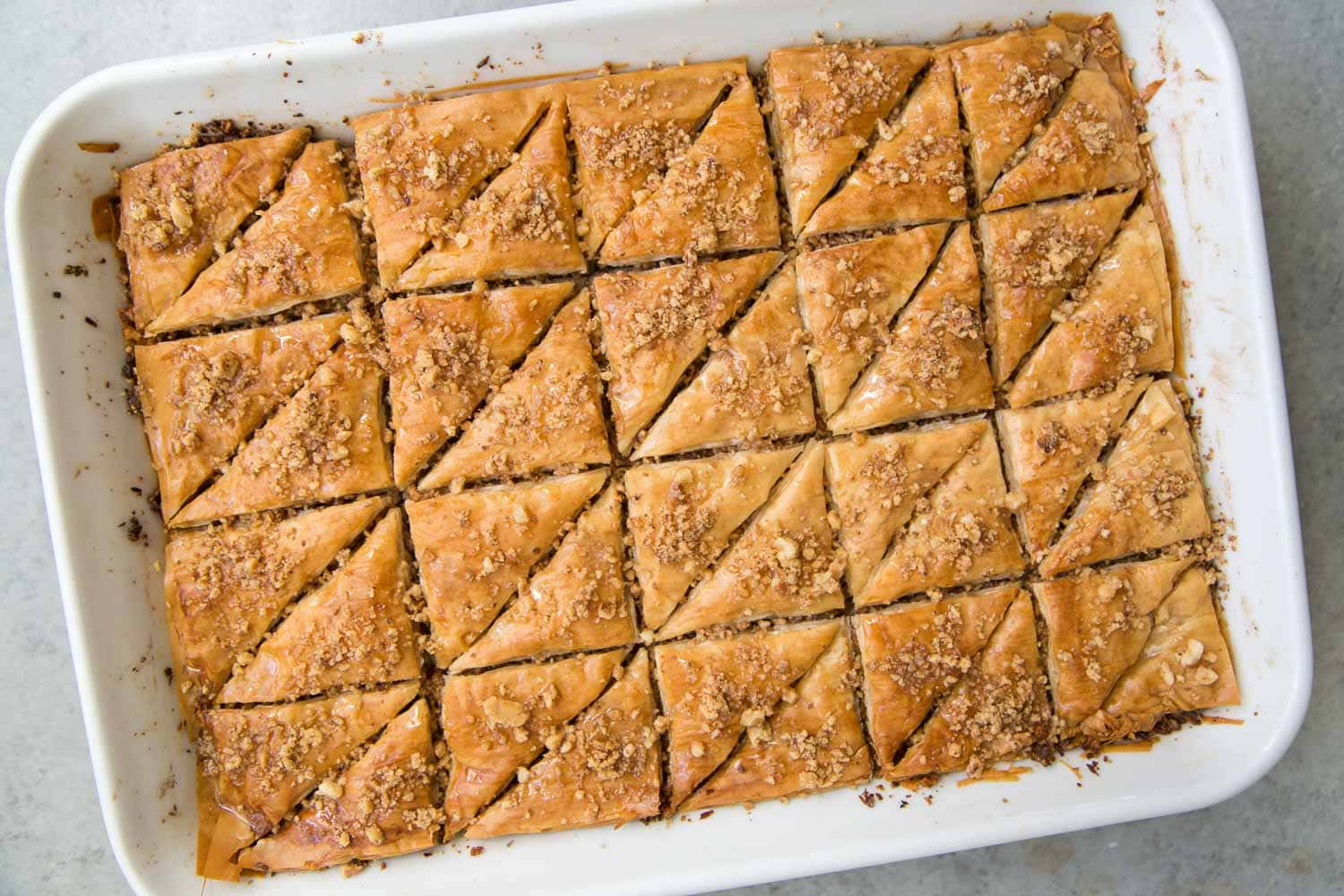 Coconut Walnut Baklava