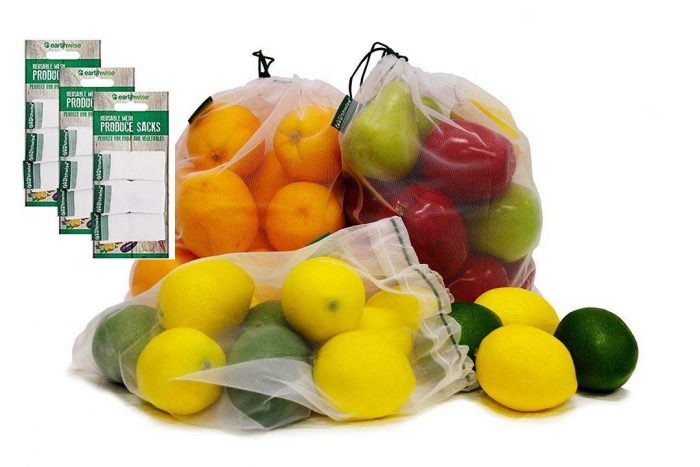 Earthwise Reusable Mesh Produce Bags