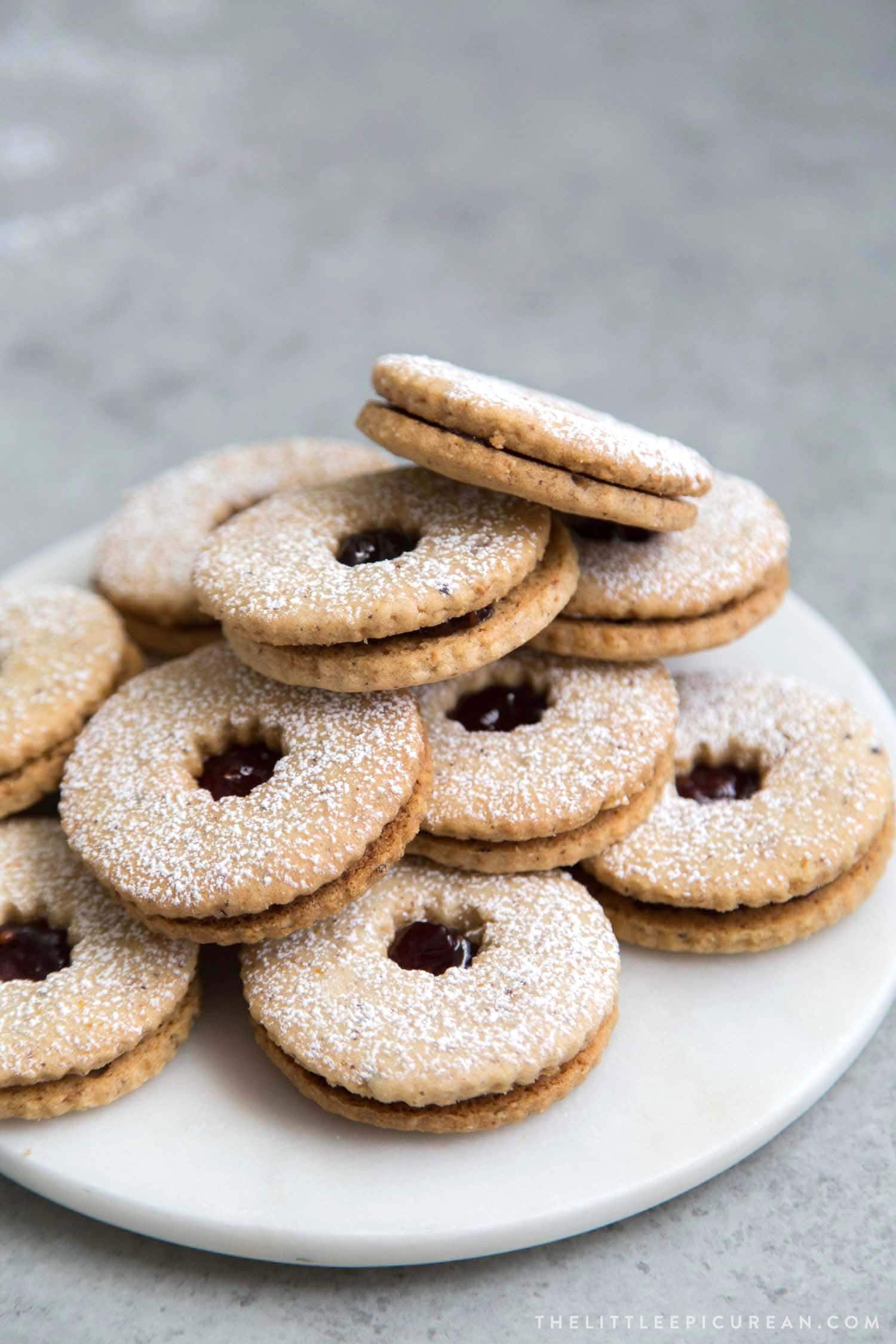 Linzer Cookies